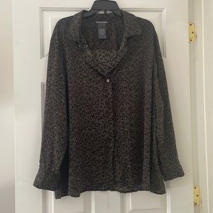 Chelsea and Theodore Leopard Button Up